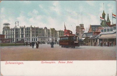 SCHEVENINGEN - Kurhausplein. Palace Hotel