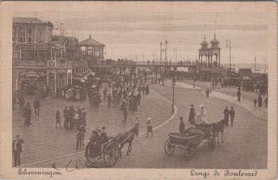 SCHEVENINGEN - Langs de Boulevard