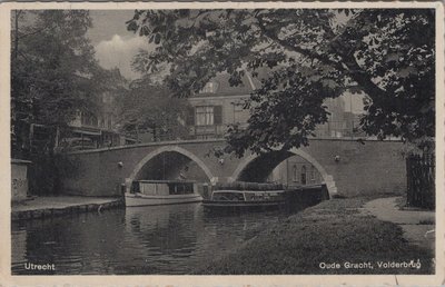 UTRECHT - Oude Gracht, Volderbrug