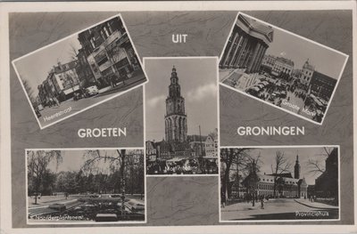 GRONINGEN - Meerluik Groeten uit Groningen