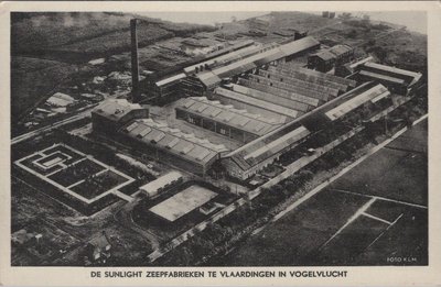 VLAARDINGEN - De Sunlight Zeepfabrieken in vogelvlucht