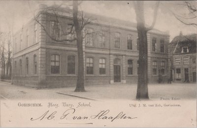 GORINCHEM - Hoog. Burg. School