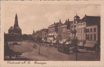 GRONINGEN - Vischmarkt N. Z.