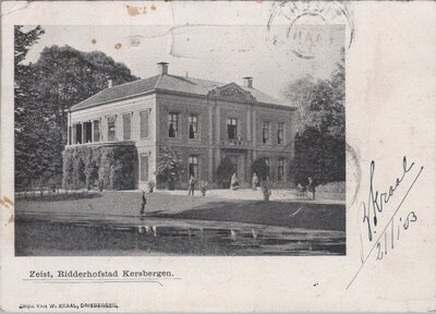 ZEIST - Ridderhofstad Kersbergen