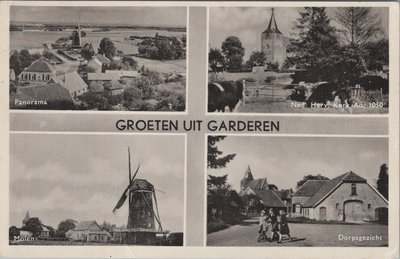 GARDEREN - Meerluik Groeten uit Garderen