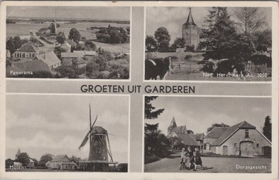 GARDEREN - Meerluik Groeten uit Garderen