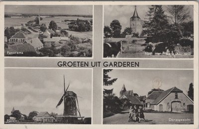 GARDEREN - Meerluik Groeten uit Garderen