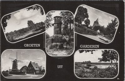 GARDEREN - Meerluik Groeten uit Garderen