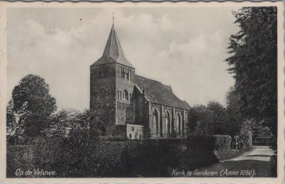 GARDEREN - Kerk te Garderen (Anno 1050)