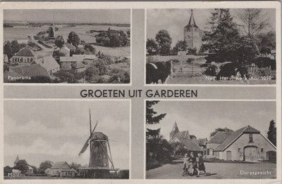 GARDEREN - Meerluik Groeten uit Garderen