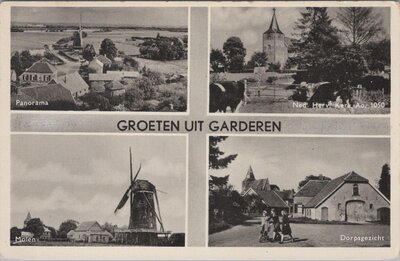 GARDEREN - Meerluik Groeten uit Garderen