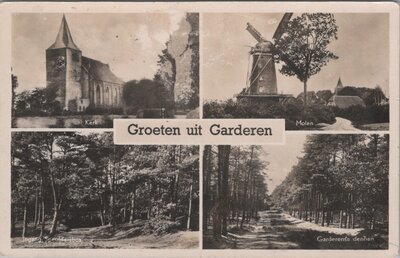 GARDEREN - Meerluik Groeten uit Garderen