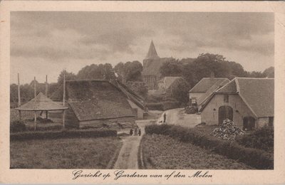 GARDEREN - Gezicht op Garderen van af den molen