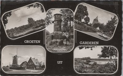 GARDEREN - Meerluik Groeten uit Garderen