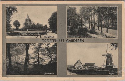 GARDEREN - Meerluik Groeten uit Garderen