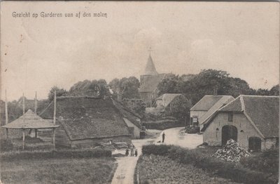 GARDEREN - Gezicht op Garderen van af den molen