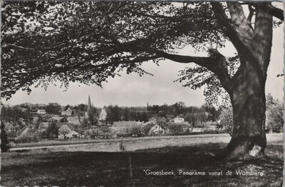 GROESBEEK - Panorama vanaf de Wolfsberg