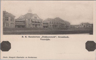 GROESBEEK - R. K. Sanatorium Dekkerswald, Groesbeek Voorzijde