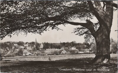 GROESBEEK - Panorama vanaf de Wolfsberg