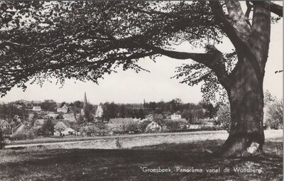 GROESBEEK - Panorama vanaf de Wolfsberg