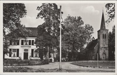 HEMMEN - N. H. Kerk met Pastorie