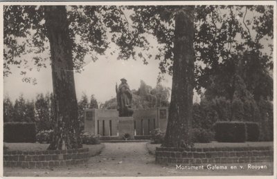 S HEERENBERG - Monument Galema en v. Rooyen