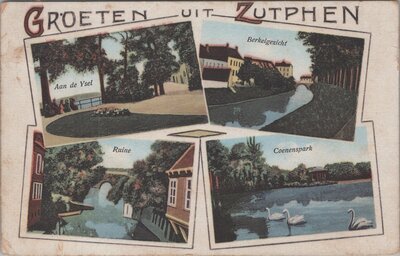 ZUTPHEN - Meerluik Groeten uit Zutphen