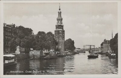 AMSTERDAM - Oude Schans m. Montelbaanstoren