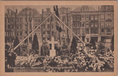 AMSTERDAM - Monument Weteringplantsoen