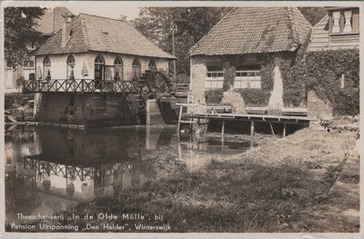 WINTERSWIJK - Theeschenkerij In de Olde Mölle bij Pension Uitspanning Den Helder