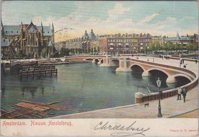 AMSTERDAM - Nieuwe Amstelbrug