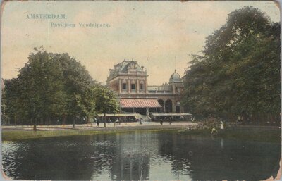 AMSTERDAM - Paviljoen Vondelpark