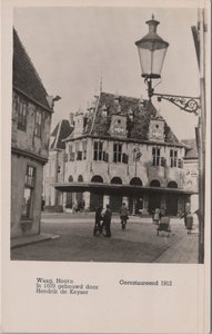 HOORN - Waag, Hoorn in 1609ngebouwd door Hendrik de Keyser gerestaureerd 1912