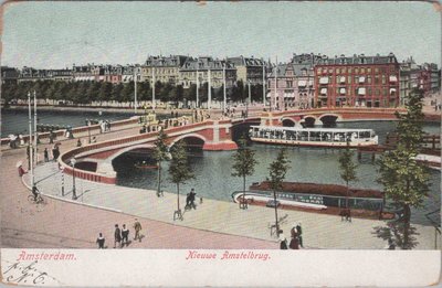 AMSTERDAM - Nieuwe Amstelbrug