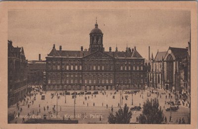 AMSTERDAM - Dam, Koninklijk Paleis