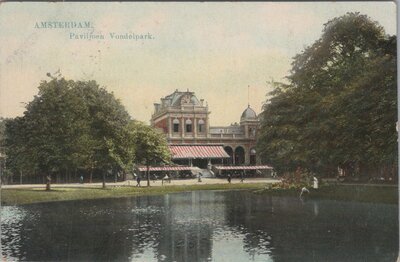 AMSTERDAM - Paviljoen Vondelpark