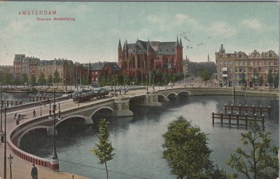 AMSTERDAM - Nieuwe Amstelbrug