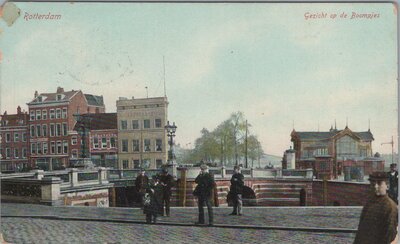 ROTTERDAM - Gezicht op de Boompjes