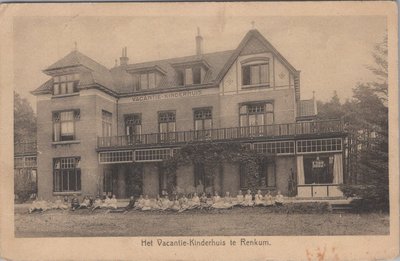 RENKUM - Het Vacantie-Kinderhuis te Renkum