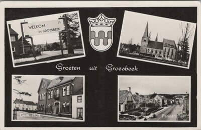 GROESBEEK - Meerluik Groeten uit Groesbeek