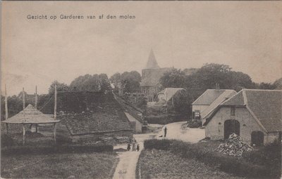 GARDEREN - Gezicht op Garderen van af den molen