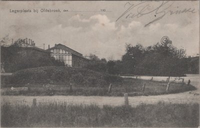 OLDEBROEK - Legerplaats bij Oldebroek