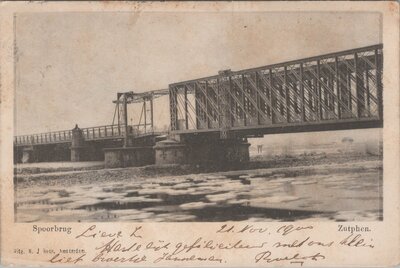 ZUTPHEN - Spoorbrug