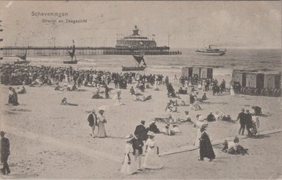 SCHEVENINGEN - Strand en Zeegezicht