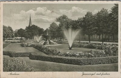 ARNHEM - Janssingel met fontein