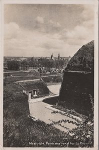 MAASTRICHT - Panorama vanaf Fort St. Pieter