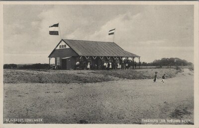 NUNSPEET - IJselmeer Theehuis De Nieuwe Pol