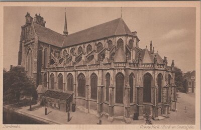 DORDRECHT - Groote Kerk (Zuid en Oostzijde)