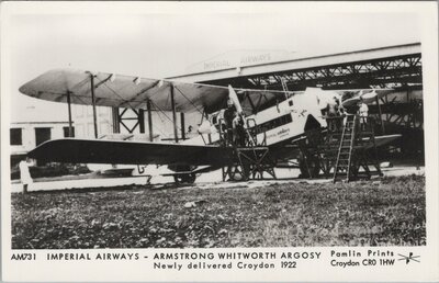 IMPERIAL AIRWAYS - Armstrong Whitworth Argosy