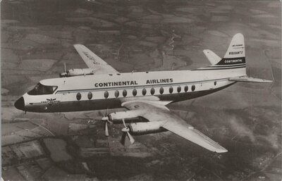 VICKERS Viscount 812 (Engeland) Continental Airlines